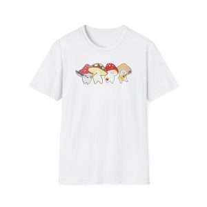 Mushroom Shirt, Magic Mushroom TShirt, Trippy Mycology T-shirt, Alt Clothes, Pop Art, Mushroom Clothes, Mushroom Lovers, Psychedelic Art