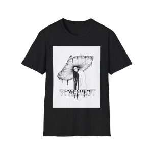 Psychonaut Mushroom Shirt, Magic Mushroom TShirt, Trippy Mycology T-shirt, Alt Clothes, Mushroom Clothes, Mushroom Lovers, Psychedelic Art